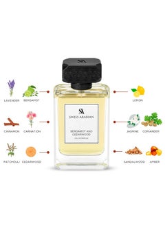 SWISS ARABIAN BERGAMOT AND CEDARWOOD 1412 100ML EDP SA  - Image 3