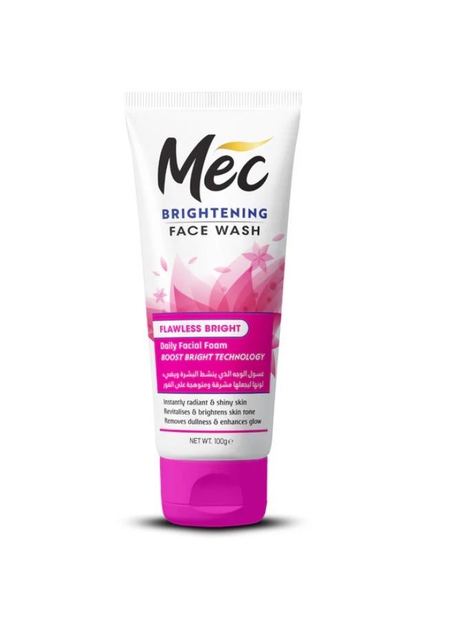 MEC Brightening and radiant face wash 100g - Image 1