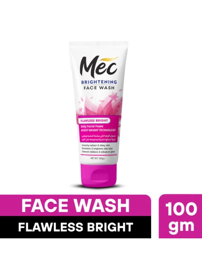 MEC Brightening and radiant face wash 100g - Image 2