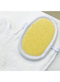 BabyJem Babyjem Baby Soft Cotton Towel Wash | Glove with Double-Sided Sponge | Newborn, White, 0 Months+ | Sensitive Skin, Head Support, Practical | Soft Material, Double-Sided Usable Glove  - Image 4