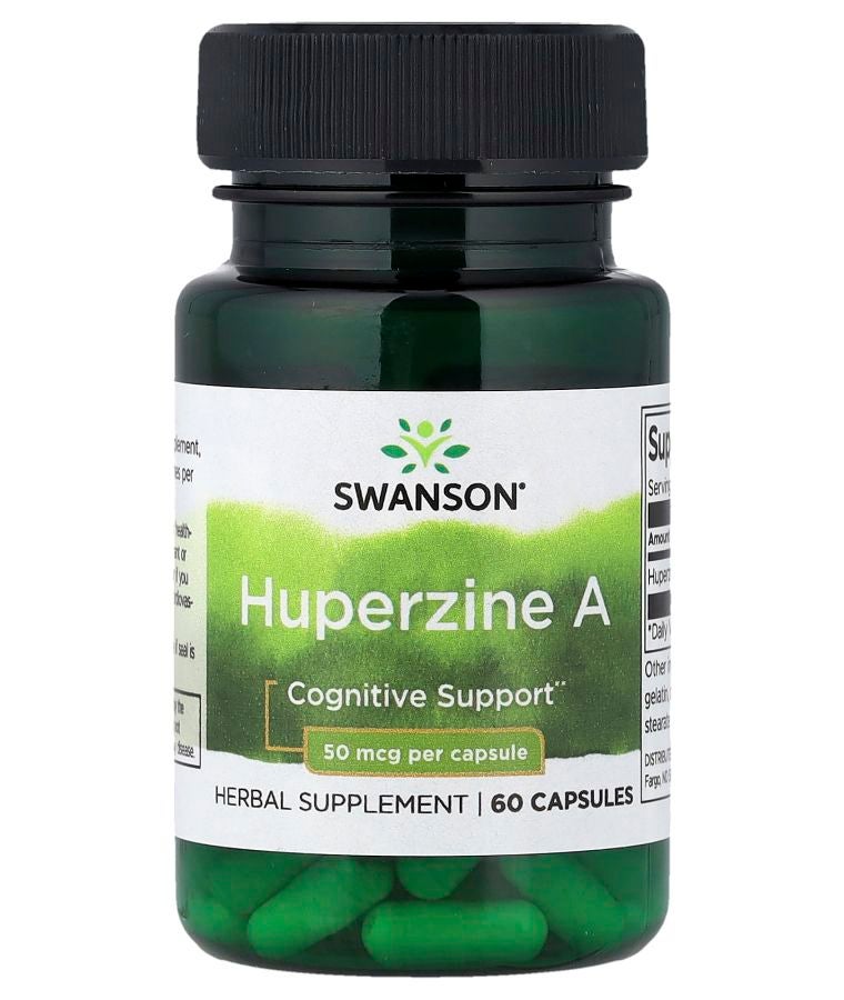 Huperzine A 50 mcg 60 Capsules