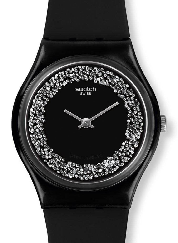 Swatch Unisex Sparklenight Quartz Movement Water Resistant Wrist Watch - 34 Mm  - Image 1