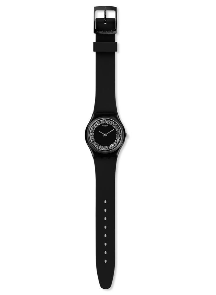 Swatch Unisex Sparklenight Quartz Movement Water Resistant Wrist Watch - 34 Mm  - Image 2