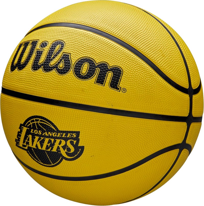 Wilson NBA Team Tribute Solid Basketball - LA Lakers Edition - Image 3