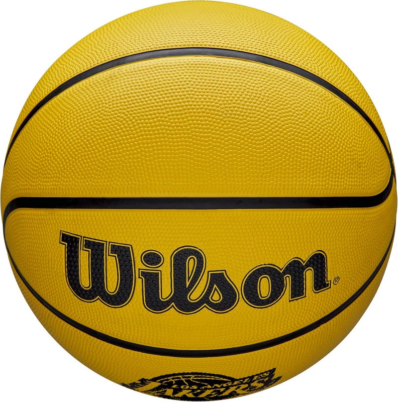 Wilson NBA Team Tribute Solid Basketball - LA Lakers Edition - Image 4