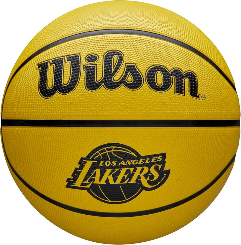 Wilson NBA Team Tribute Solid Basketball - LA Lakers Edition - Image 1