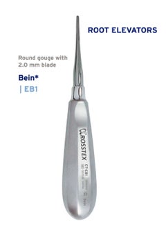 Dental Instruments Root Elevator Bein Round Gouge With 2.0mm Blade