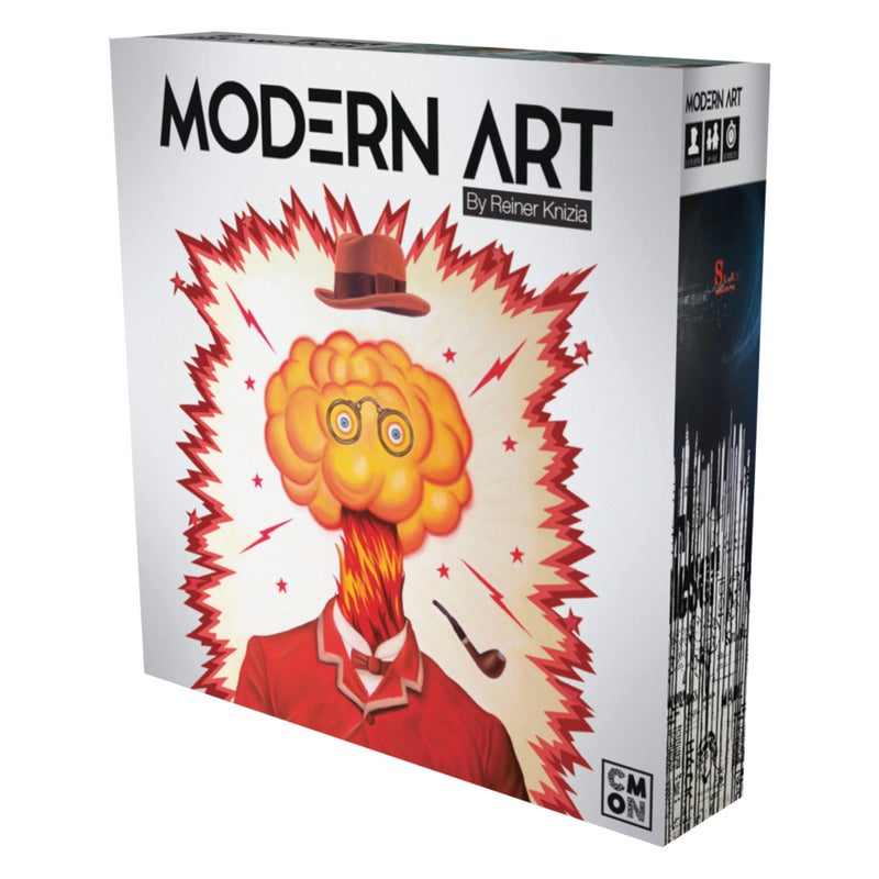 CMON Modern Art Board Game | Art Museum Auction Strategy Game | A Competitive Game of Prediction | Great for Game Night with Adults | Ages 14+ | 3-5 Players | Average Playtime 45 Minutes | Made - Image 1