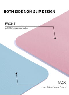 RYMAR Anti-slip mat for Exercise Yoga  Fitness Sport mat with case and carrying straps. Thickness of 8 mm  - Image 4