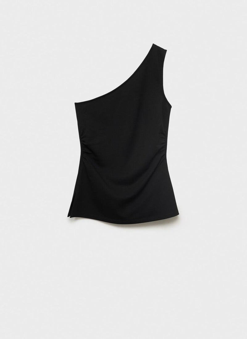 Asymmetrical Draped Top