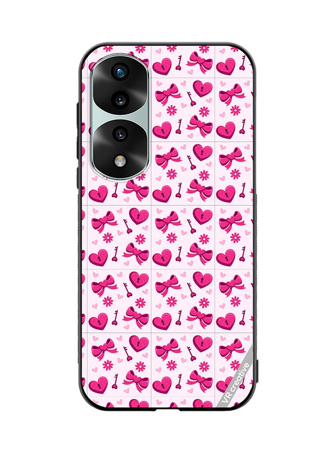 VR CREATIVE Protective Case Cover For Honor 70 Pro plus Love Pattern Design Multicolour - Image 1