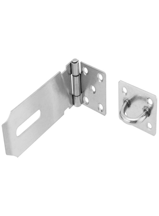 SEHOI 10 PCS Padlock Hasp Latch, Stainless Steel Padlock Hasp, Heavy Duty Security Hasp with Mounting Screws, Door Locks Hasp Latch for Doors and Cabinets - Image 5