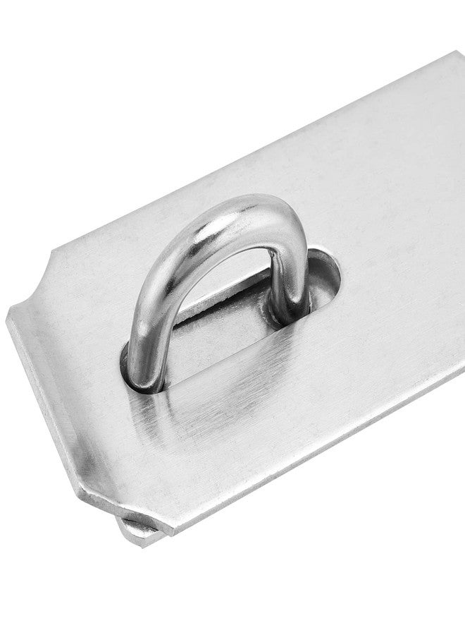 SEHOI 10 PCS Padlock Hasp Latch, Stainless Steel Padlock Hasp, Heavy Duty Security Hasp with Mounting Screws, Door Locks Hasp Latch for Doors and Cabinets - Image 3