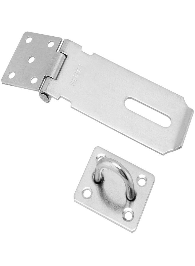 SEHOI 10 PCS Padlock Hasp Latch, Stainless Steel Padlock Hasp, Heavy Duty Security Hasp with Mounting Screws, Door Locks Hasp Latch for Doors and Cabinets - Image 4
