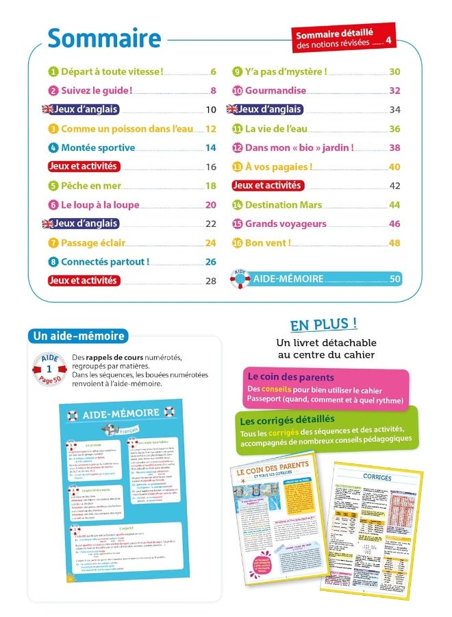 Passeport - Du CM2 à la 6ème 10/11 ans - Cahier de vacances 2024 - Image 4