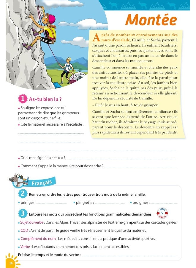 Passeport - Du CM2 à la 6ème 10/11 ans - Cahier de vacances 2024 - Image 5