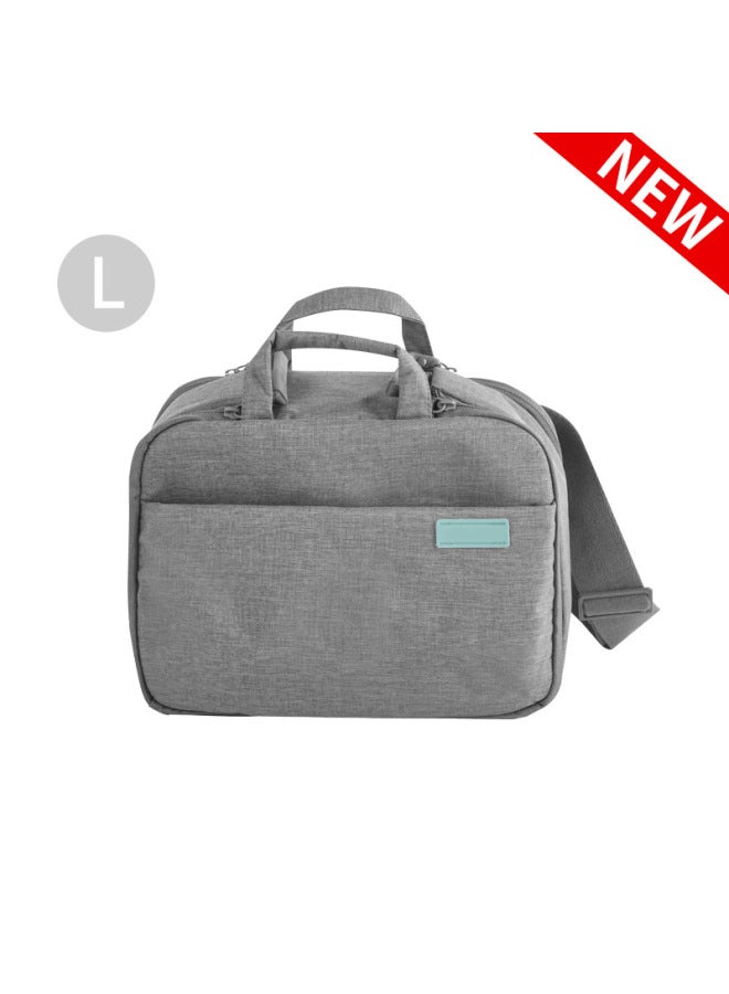 2024 Large Capacity Lightweight Shoulder Handbag Photography Bag SLR Backpack Micro Single Camera Bag Canon Bag-Color:Gray-l Size  - Image 1