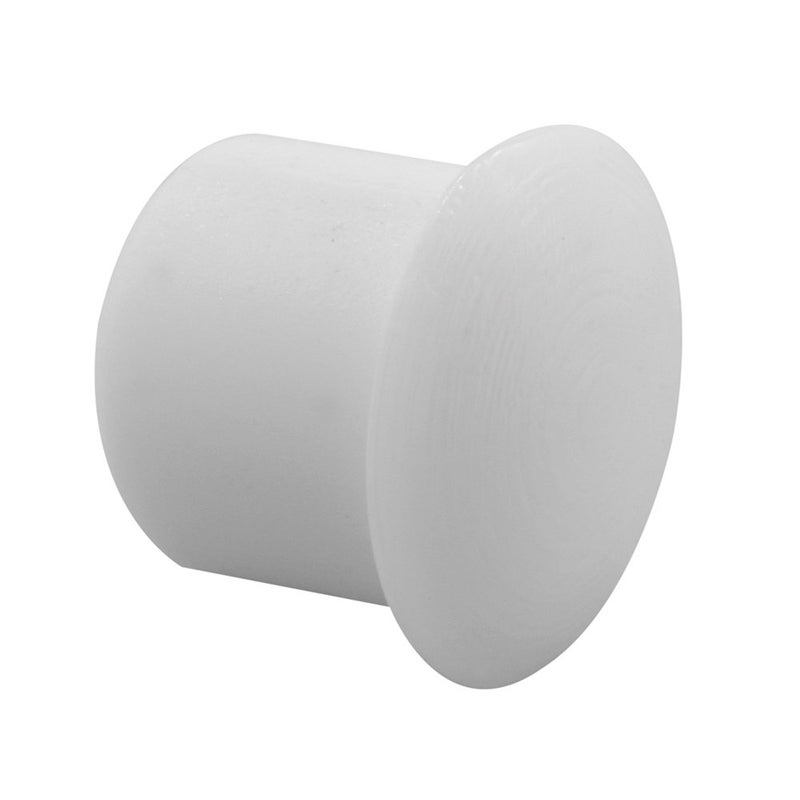 PrimeLine U 10033 Plastic Shelf Hole Plugs 5mm White 48 Pack