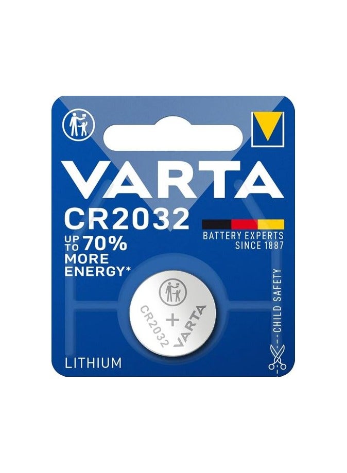 Varta CR2032 Lithium Battery- 1 Piece - Image 1