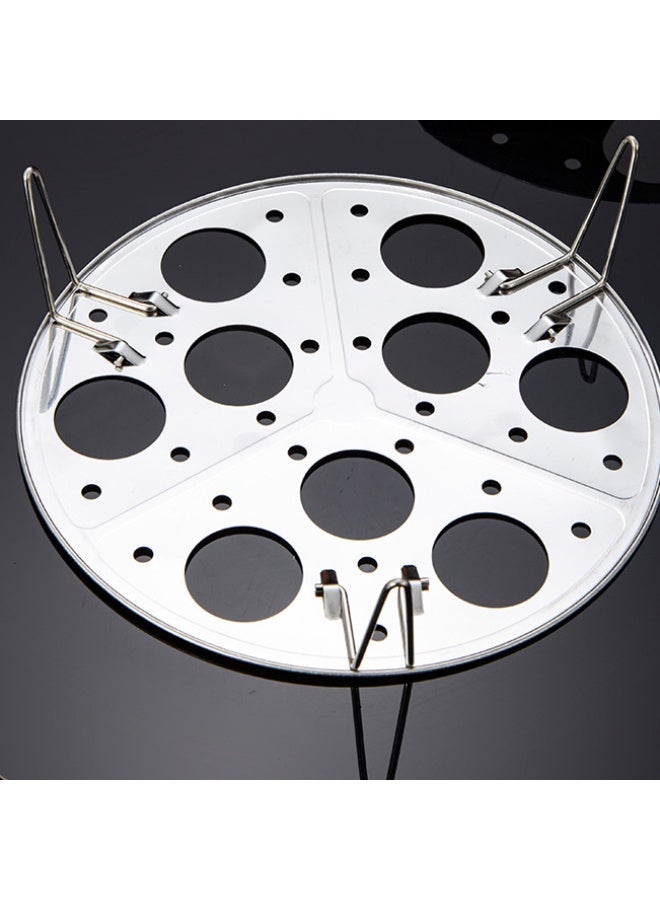 3 pcs Egg Steaming Rack Multi-use Wok Steamer Rack Stainless Steel Steam Holder Stand Even Heat Distribution - Image 4