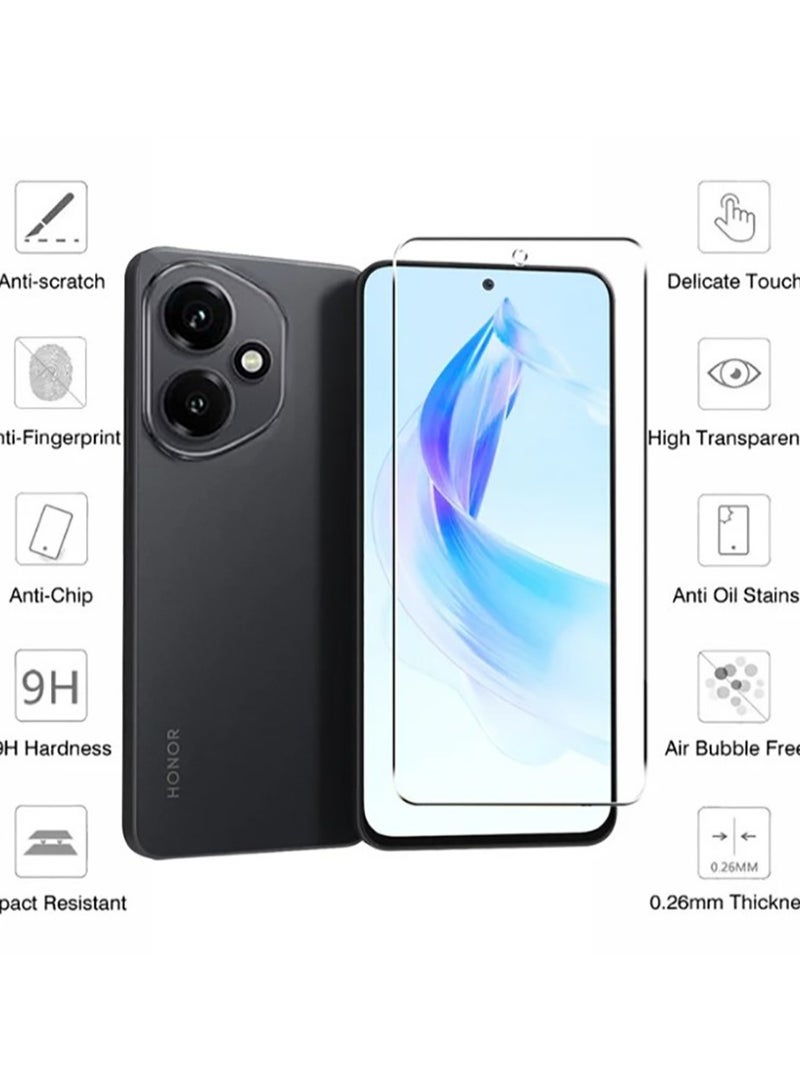 1 Pack for Honor 400 Screen Protector，High definition transparent anti-scratch, no bubbles, easy to install - Image 2