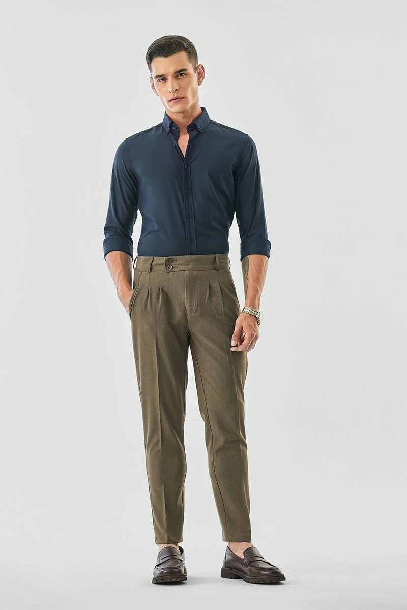 SNITCH Slim Fit Stretch Trousers