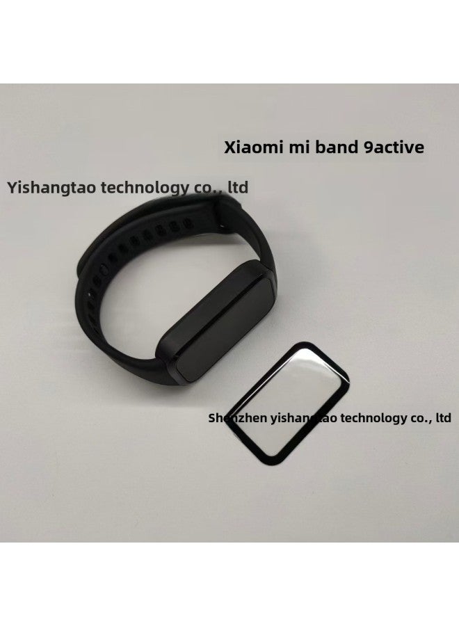 Suitable For Millet Bracelet 9active Tempered Film Composite Material PMMA Curved Surface HD Film Xiaomi Band9-Color:Pmma Curved 3d Film Bare Film-Size:Xiaomi Bracelet 9active