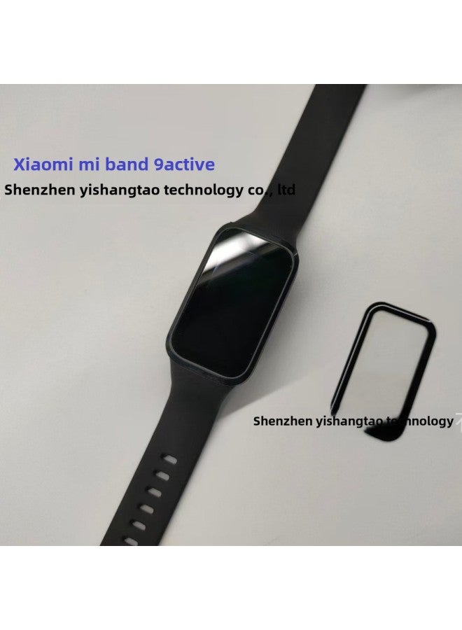 Suitable For Millet Bracelet 9active Tempered Film Composite Material PMMA Curved Surface HD Film Xiaomi Band9-Color:Pmma Curved 3d Film Bare Film-Size:Xiaomi Bracelet 9active