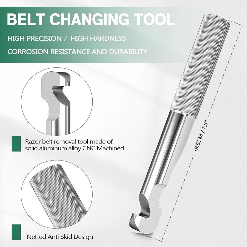 Xislet RZR Belt Changing Tool, Belt Removal Tools Kit Compatible with Polaris RZR 800S 900S 1000 XP4 Turbo / 2006-2018 Polaris Sportsman 500 570 800 with EBS Clutch Tool - Image 2