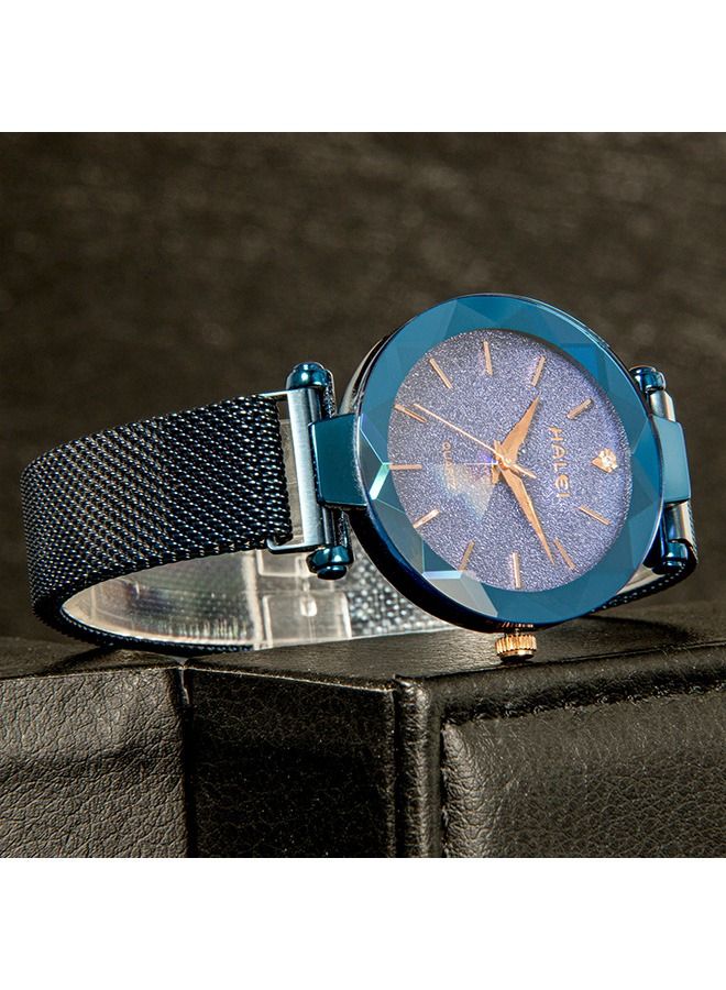 هالي العربية: ساعة نسائية عصرية وكاجوال - quadrant صغير 34 ملم، من الفولاذ المقاوم للصدأ، مقاومة للماء 30 متر - هدية رائعة - Image 5