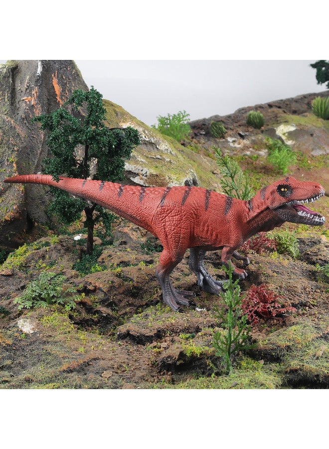 Children's Birthday Gift Jurassic Dinosaur Toy Tyrannosaurus Rex Pterosaur Simulation Wild Animal Model Home Decoration-Color:BG PURPLE PURPLE Nail Dragon (Hollow) - Image 3