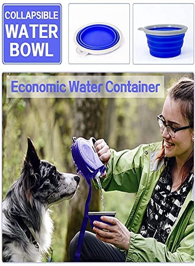 AASHRO MALL® 5 in 1 Dog Leash with Water Bottle, Built-in Water Bottle Foldable Bowl Trash Bag Hole, Multi Function Durable Dog Leash for Medium and Small Dogs (Color May Very) - Image 5
