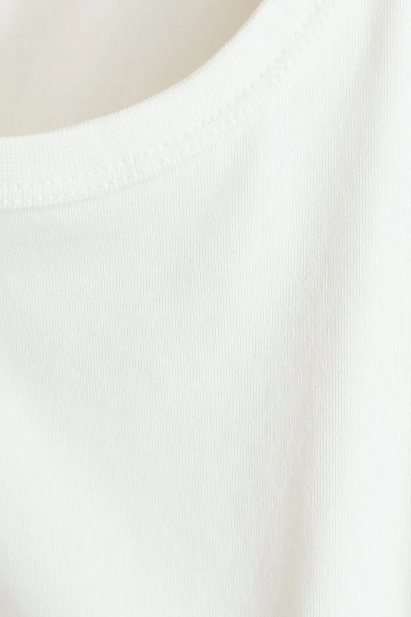 H&M Flutter-sleeved top