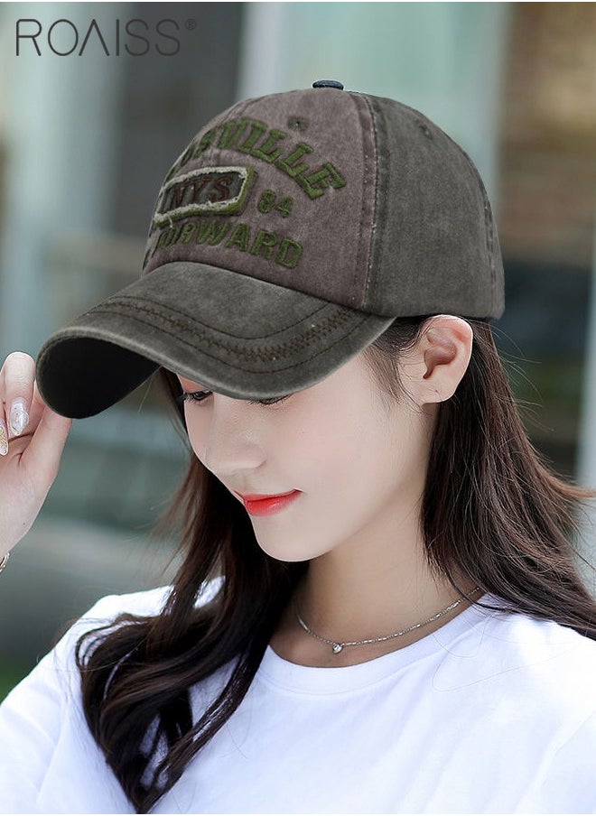 2 Pcs Embroidered Baseball Cap for Men Women, Adjustable Cotton Sun Hat Black and Army Green One Size - pzsku/ZCCD8091CF2C2D51B8B39Z/45/_/1737091600/bec511b1-15b3-4fd5-be19-5b709195d278