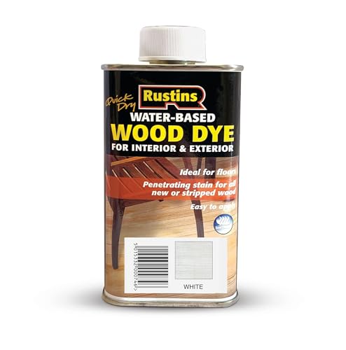 Rustins Wood Dye White 250ml - Image 5