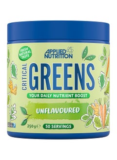 Applied Nutrition Critical Greens Multivitamin - Unflavored - (50 Servings)  - Image 1