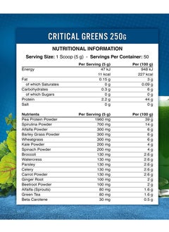 Applied Nutrition Critical Greens Multivitamin - Unflavored - (50 Servings)  - Image 3