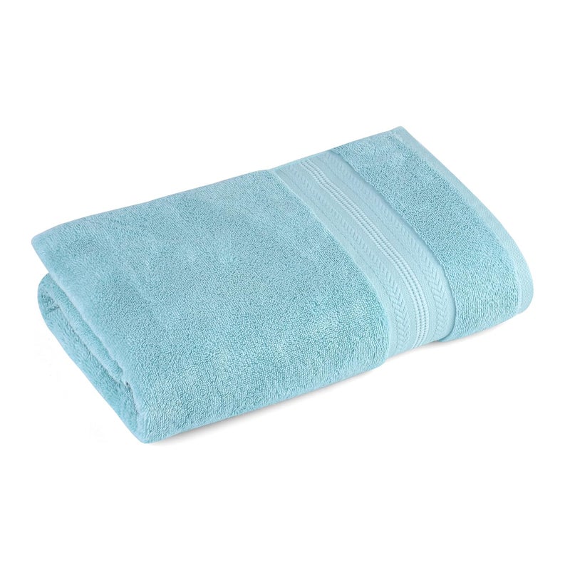 Himya Bamboo Bath Towel600 GSM1 Piece Bamboo Towel for MenWomen 100 Cotton 70 Cms X 140 Cms Ice BurstMulticolor