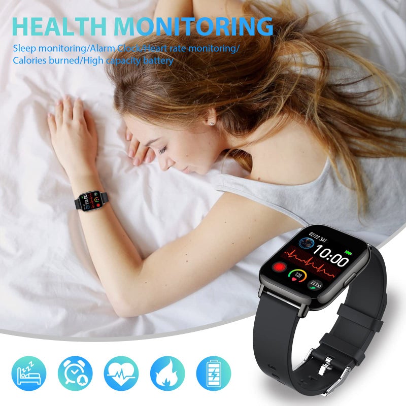 Smartwatch Bluetooth 5.0 Connectivity 1.69-inch Touchscreen Water Resistance Up to 5 Atm Heart Rate Monitoring Up to 10 days battery capacity Compatible with Android and IOS/ In Brazil - Image 5
