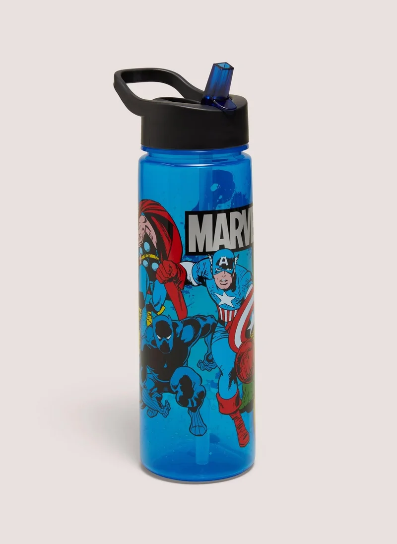 Matalan Marvel Water Bottle Blue