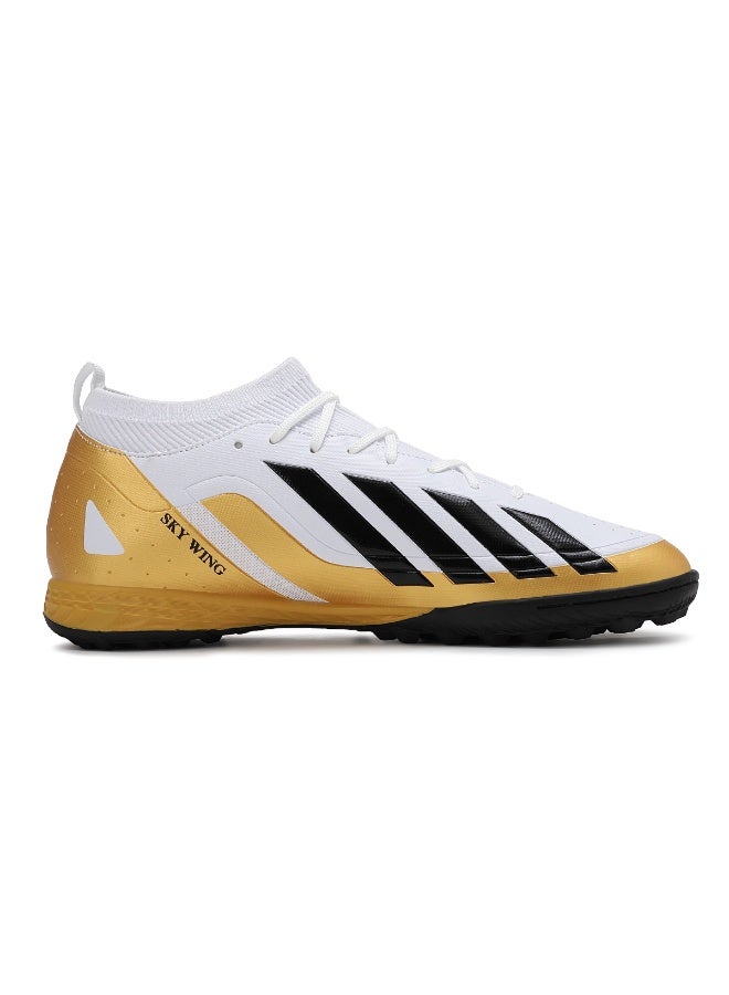 SKY WING Unisex Soccer Cleats Lightweight Lacing System IC/IN Sole Multi-Color face Men And Women Football Shoes with Ankle Support for Beginners to Advanced Players - Image 4