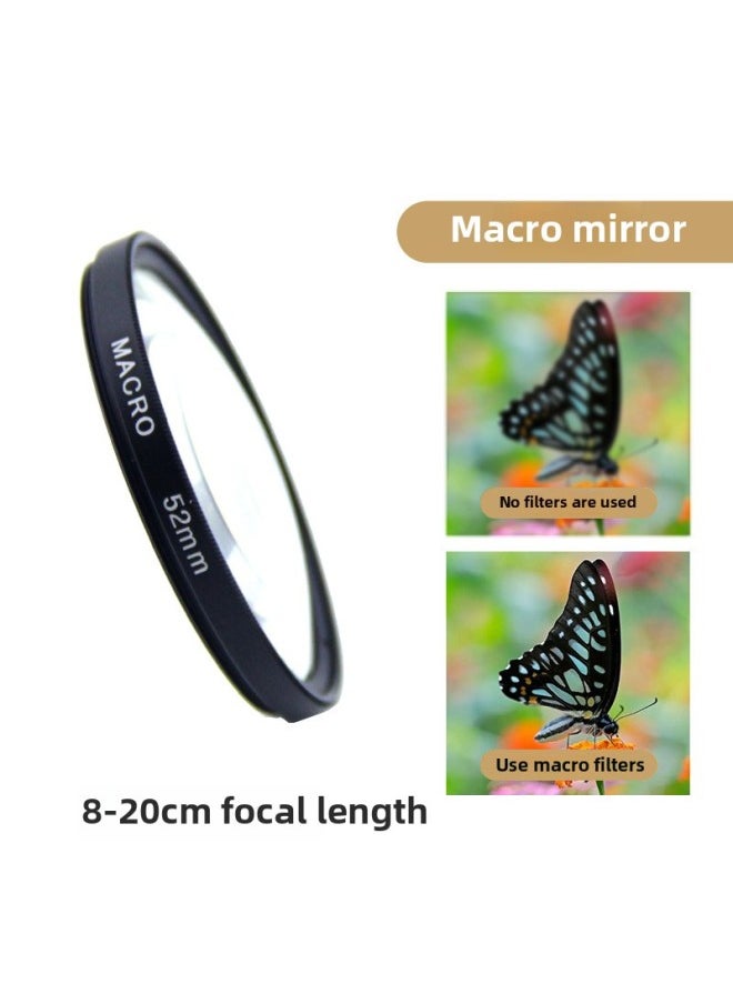 Generic - Luxury Leather Filter Shell For Apple For Iphone 15 Pro Max Photography Lens Package Cpl Filter Lightweight Elegant Style Compatible With 24731020116-Color:Macro Lens Focal Length 8-20cm [52mm]] - Image 1