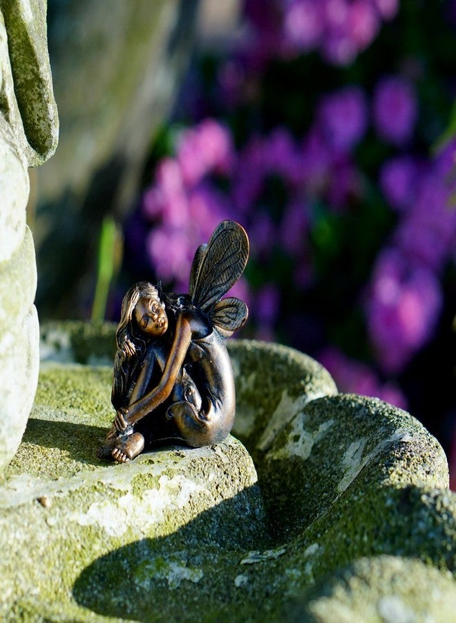 Top Collection Miniature Garden & Terrarium Fairy Napping Statue, Small - Image 3