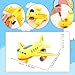 Drayear 4 Pack Light Up Airplane Toys Friction Powered Push Airplane Toy with Lights and Sounds for Kids Birthday Christmas Childrens Day Gift Early Educational Toys - Image 4