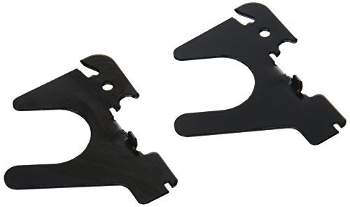 Wall Control Slanted U-Hook Accessory “U” Shaped Slotted Metal Pegboard Hook Pegboard and Slotted Tool Board – Black - Image 1