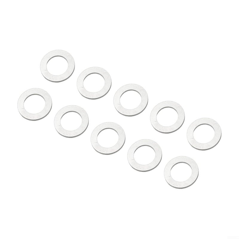 مجموعة حلقات تقليل شفرة المنشار الدائرية المعدنية 10 قطع حلقات تحويل محول من 16 مم إلى 32 مم فضي - Image 3