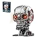 CSNRHG Mechanical Skull Building Block Set 1099 Pieces 3D Poseable Model with Mandibular Teeth Bite Drive for STEM Toys for Kids Adults Perfect for Horror Fans Gothic Room Decor - Image 2