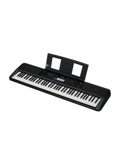 YAMAHA PSR-EW320 76 Touch Sensitive Key Portable Keyboard for Beginners with Music Rest, Power Adapter - Black  - Image 2