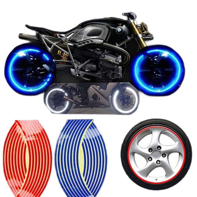 DIY Crafts DIY Crafts CTDIYHI31353 Reflective Tape Outdoor Reflective Tape Conspicuity Diamond Grade Tape 5cmX3meter StripsSet Reflective Motorcycle Car Rim Stripe  - Image 1