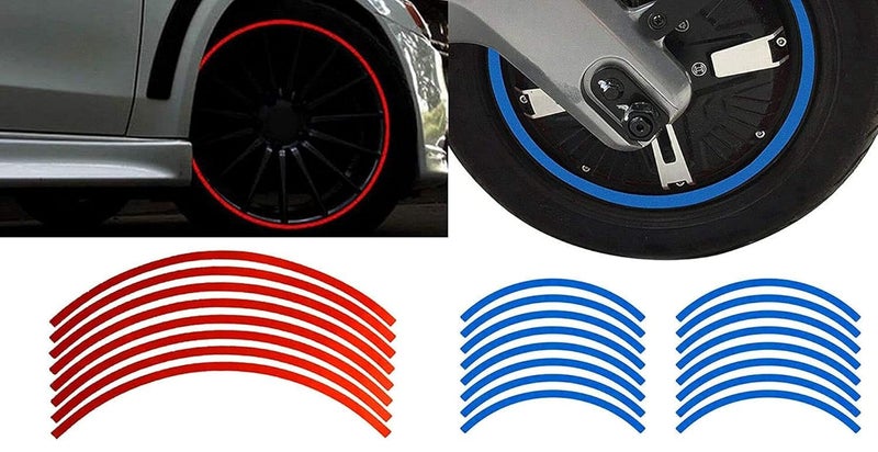 DIY Crafts DIY Crafts CTDIYHI31353 Reflective Tape Outdoor Reflective Tape Conspicuity Diamond Grade Tape 5cmX3meter StripsSet Reflective Motorcycle Car Rim Stripe  - Image 3